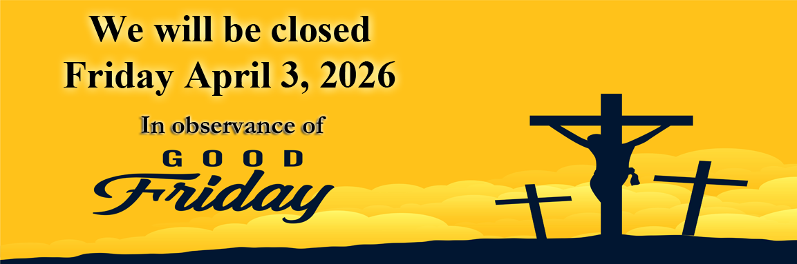 Closed Good Friday